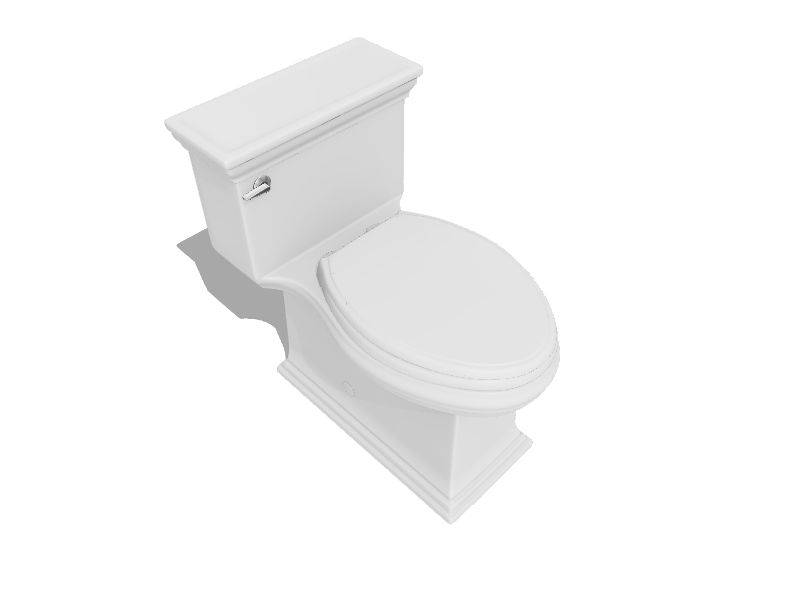 KOHLER Highline White Elongated Tall Height 2-piece WaterSense Toilet 12-in  Rough-In 1.28-GPF