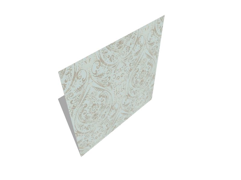 Three-dimensional representation of the product