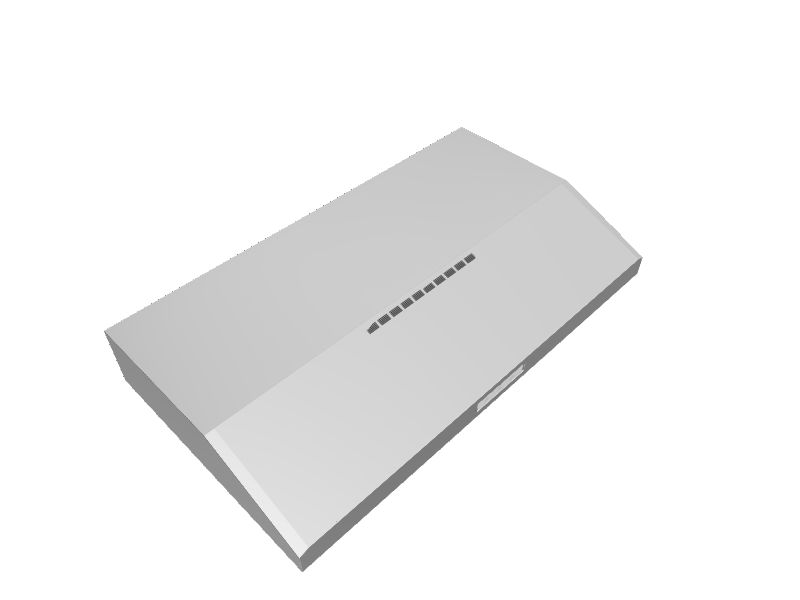 GE Profile 36in Convertible Stainless Steel Range Hood