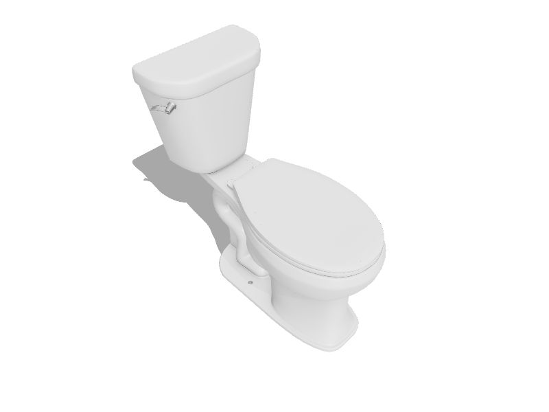 Jacuzzi Lyndsay White Elongated Chair Height 2piece WaterSense Toilet 10in RoughIn 1.28GPF