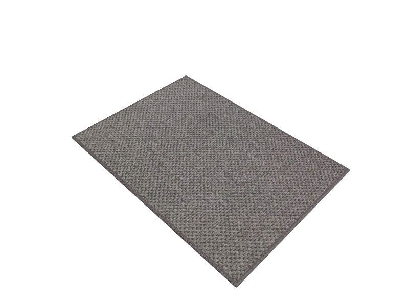 Mohawk Home Colorstone 5 X 7 (ft) Gray and Black Indoor Solid Area Rug