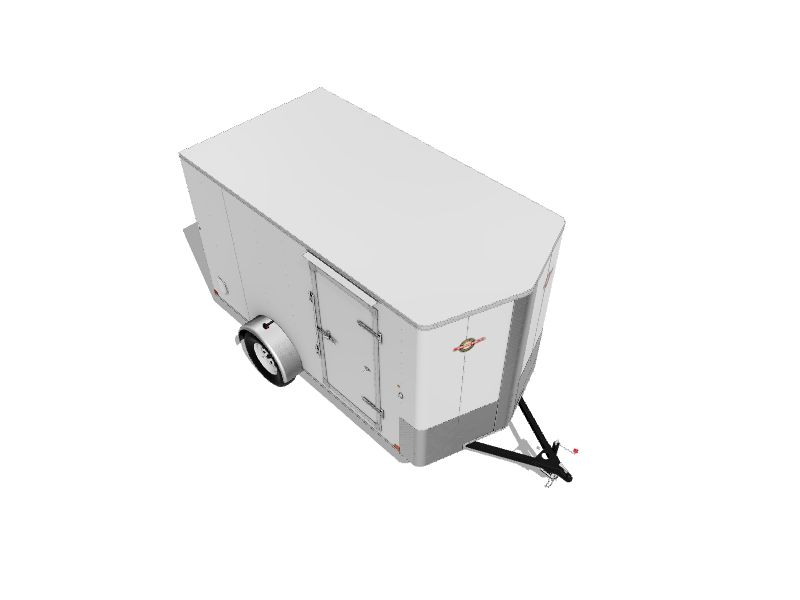 CarryOn Trailer 6ft x 12ft Enclosed Trailer in the Enclosed Trailers