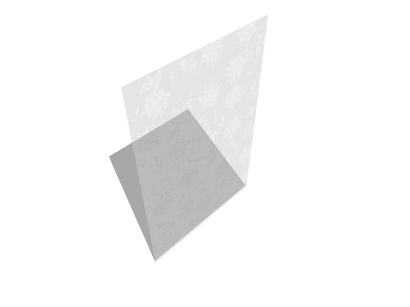 Three-dimensional representation of the product