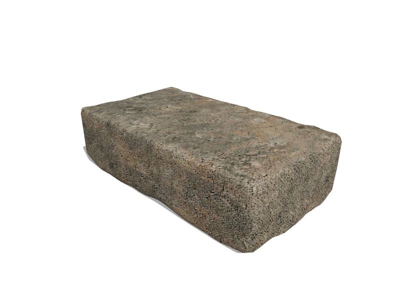 Belgard 7-in L x 4-in W x 2-in H Rectangle Silex Gray Belgard 7-in L x 4-in W x 2-in H Rectangle Silex Gray