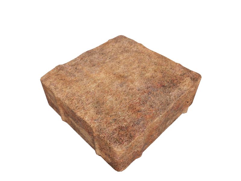 Three-dimensional representation of the product