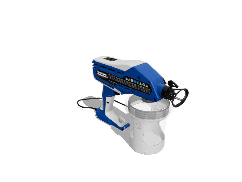 Graco TrueCoat 360 Dual Speed Handheld Airless Paint Sprayer