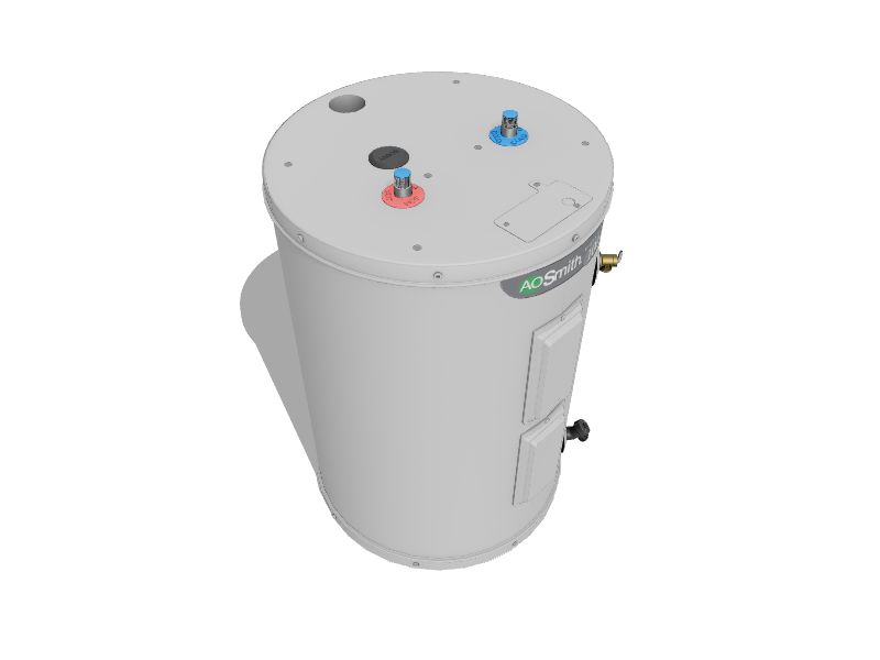 50 Gallon ProLine Lowboy (Top Connections) Electic Water Heater (w/  Insulation Blanket), 6-Year Warranty