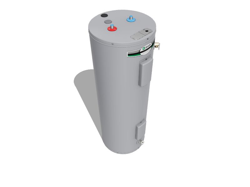 50-Gallon Short Dual 5500W Electric Water Heater