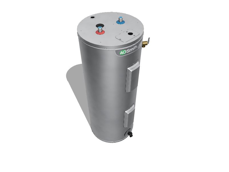 A.O. Smith Signature 100 55-Gallon Tall 6-year Warranty 4500-Watt Double  Element Electric Water Heater in the Water Heaters department at