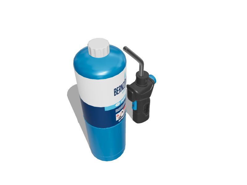 BernzOmatic Heating Propane Torch Kit (14.1oz) in the Handheld Torches