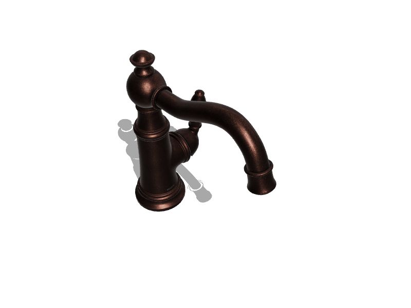 Moen S42107Orb Weymouth One-Handle High Arc Bathroom Faucet, Oil Rubbed Bro - 1