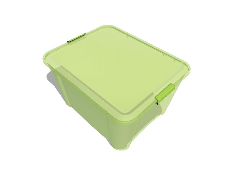 Bella 44 gal. Storage Box with Locking Lid