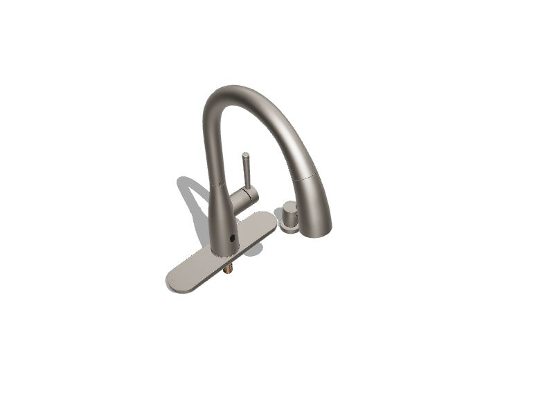 Pfister Raya Spot Defense Stainless Steel 1-Handle Deck-Mount Pull-Down Touchless Kitchen Faucet (Deck Plate Included) Pfister Raya Spot Defense Stainless Steel 1-Handle Deck-Mount Pull-Down Touchless Kitchen Faucet (Deck Plate Included)