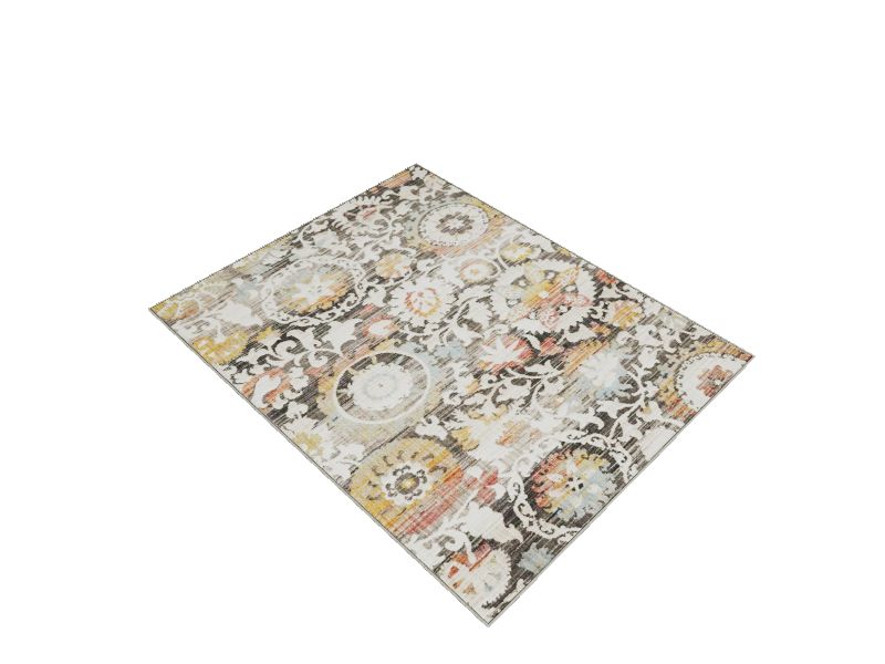 Mohawk Home Jeslynn 8 x 10 Indoor Floral/Botanical Area Rug at