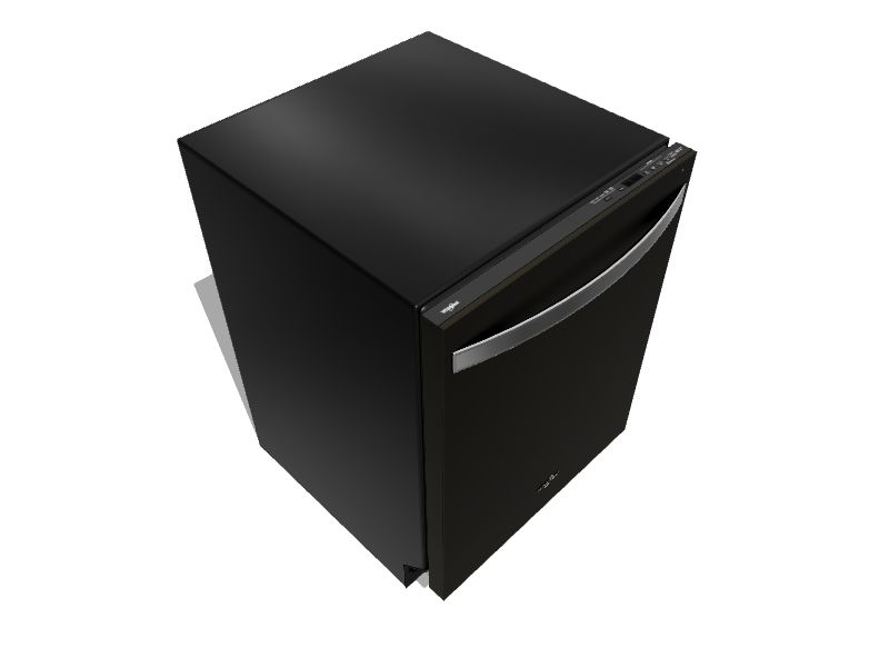 Whirlpool Top Control 24in BuiltIn Dishwasher (Fingerprint Resistant