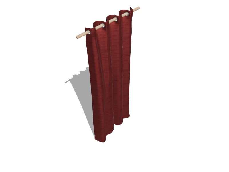 allen + roth 84-in Spice Room Darkening Thermal Lined Grommet Single ...