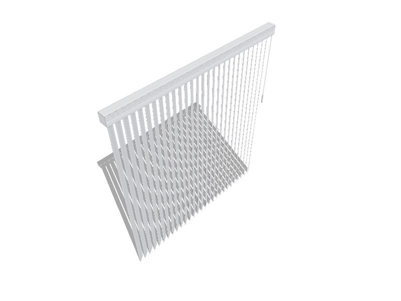 Project Source Light filtering vertical 3.5in Slat Width 78in x 84in
