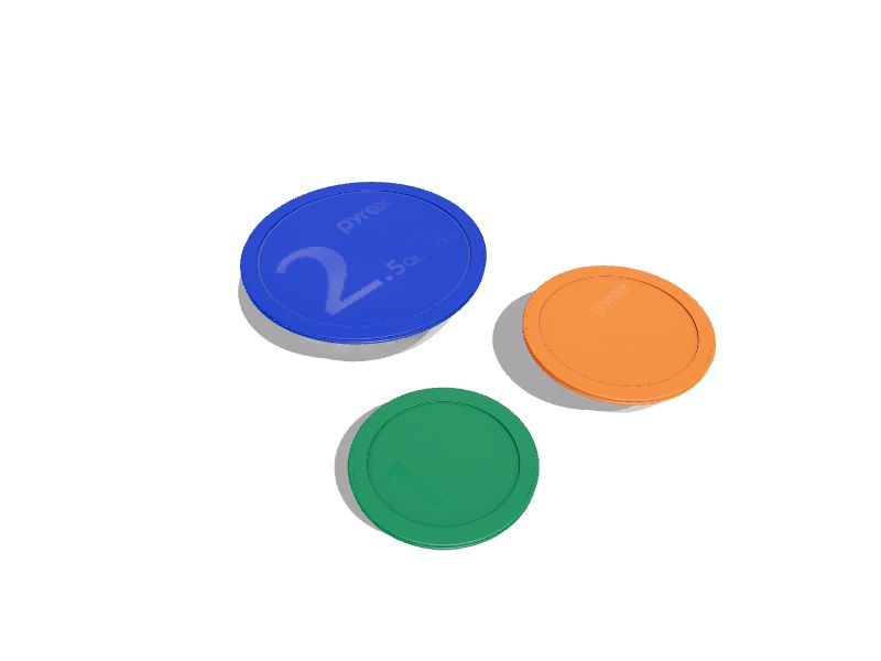Three-dimensional representation of the product