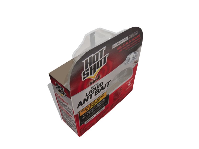 Hot Shot 0.45-fl oz ULTRA Liquid Ant Bait Station (4-Pack) in the  Pesticides department at