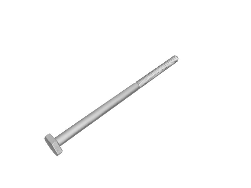 Hillman 1/2-in x 10-in Galvanized Coarse Thread Hex Bolt in the