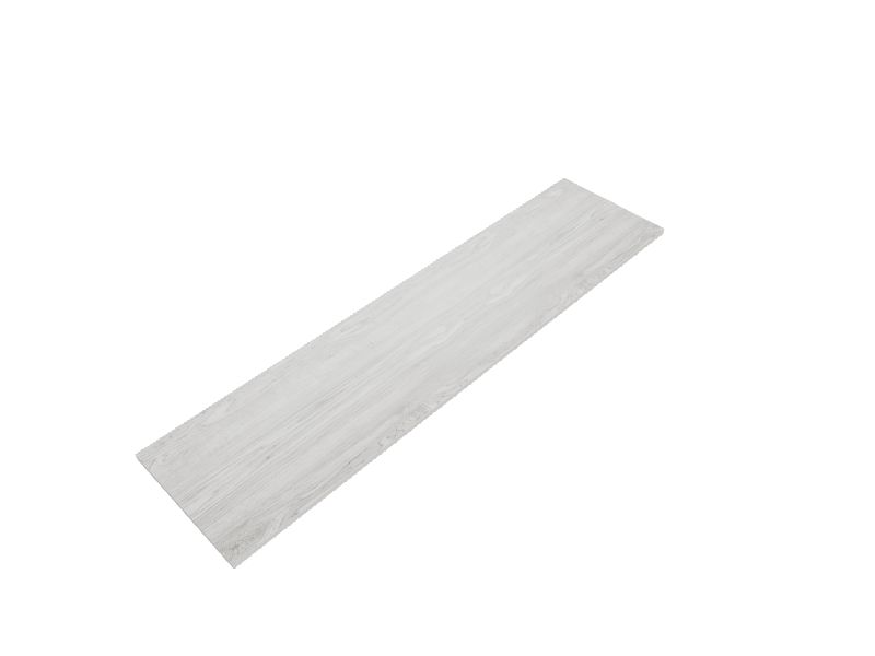 Rubbermaid Driftwood Grey Shelf Board 47.8-in L x 11.8-in D (1