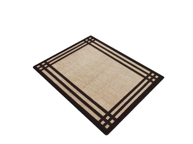 Mohawk Home Island Life 8 x 10 Brown Indoor Border Area Rug in the Rugs