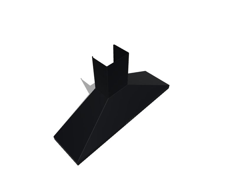 GE 36in Convertible Black Slate WallMounted Range Hood with Charcoal