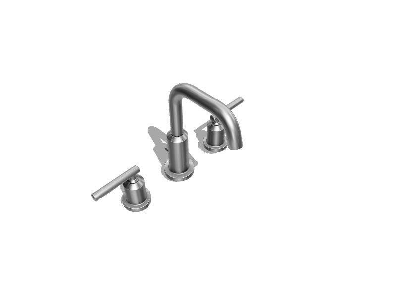 Wetherly Spot Resist Brushed Nickel Two-Handle High Arc Bathroom Faucet --  WS84855SRN -- Moen