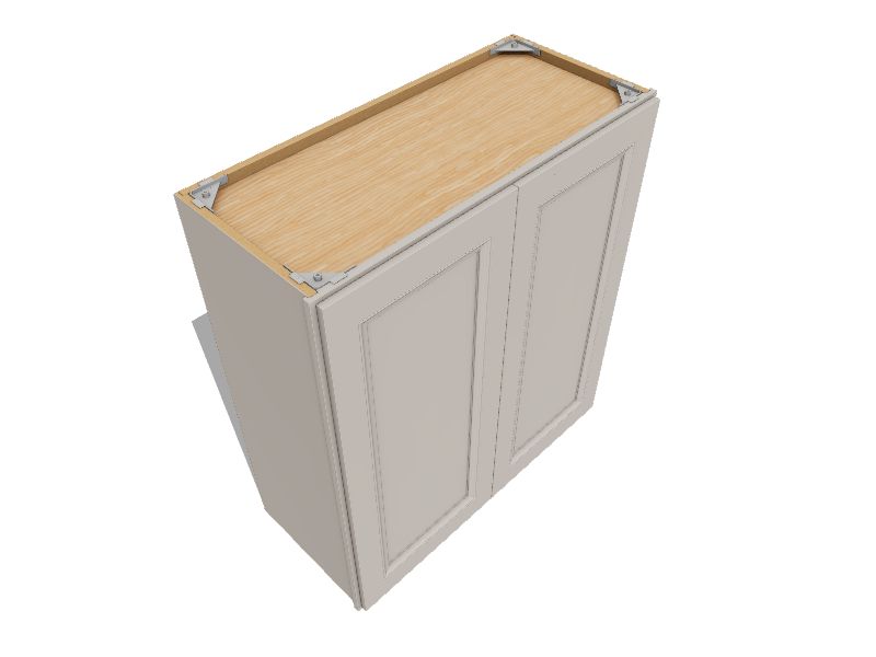 Diamond NOW Wintucket 27in W x 30in H x 12in D Cloud Gray Wall Fully