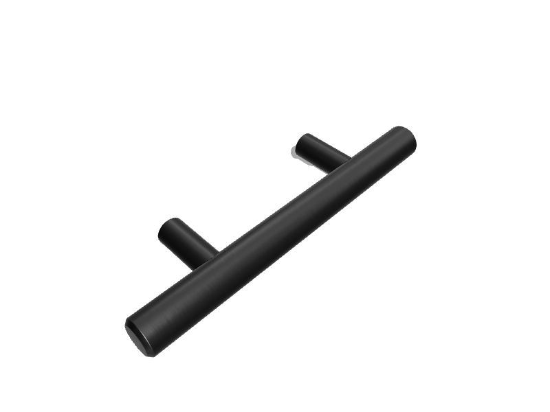 Hickory Hardware Bar Pulls 2-1/2-in Center to Center Brushed Black