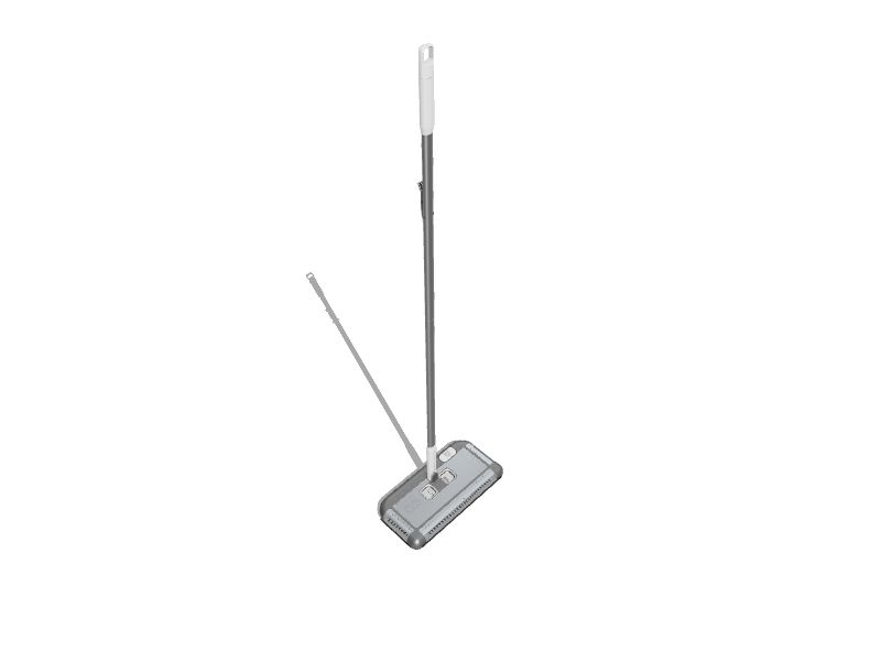 BLACK+DECKER Lithium Powered Floor Sweeper, White HFS115J10