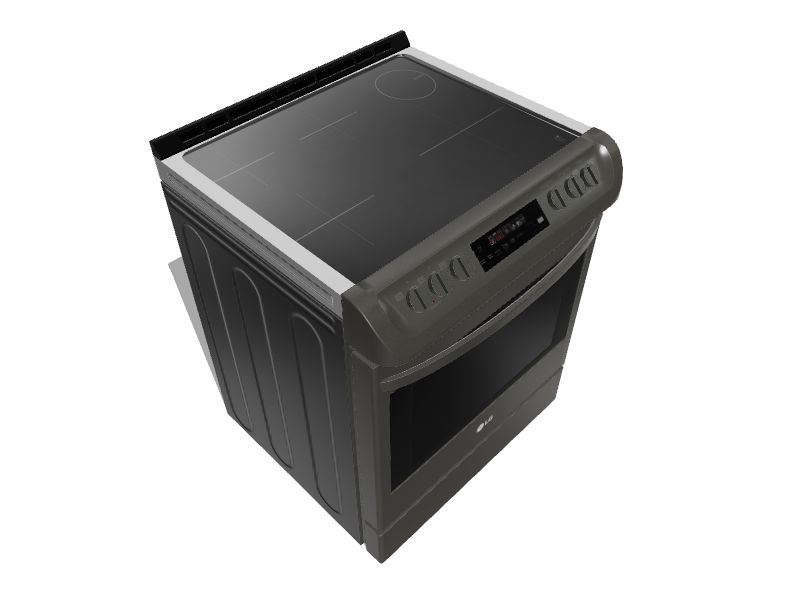 LG ProBake Smart WiFi Enabled 30in 5 Elements Selfcleaning Convection Oven Slidein Smart