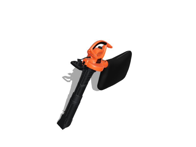 BLACK+DECKER 400-CFM 250-MPH Corded Electric Handheld Leaf Blower at