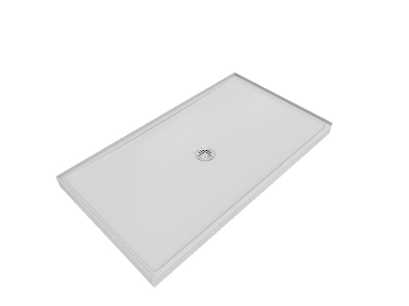KOHLER Rely 34in W x 60in L with Center Drain Rectangle Shower Base