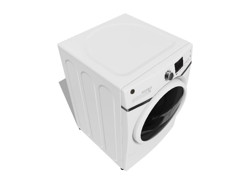 GE 4.5-cu ft Stackable Steam Cycle Front-Load Washer (White) ENERGY STAR at