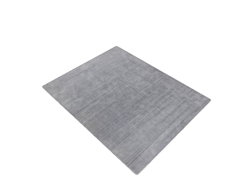 allen + roth Tately 8 x 10 Dark Grey Indoor Solid Industrial Area Rug