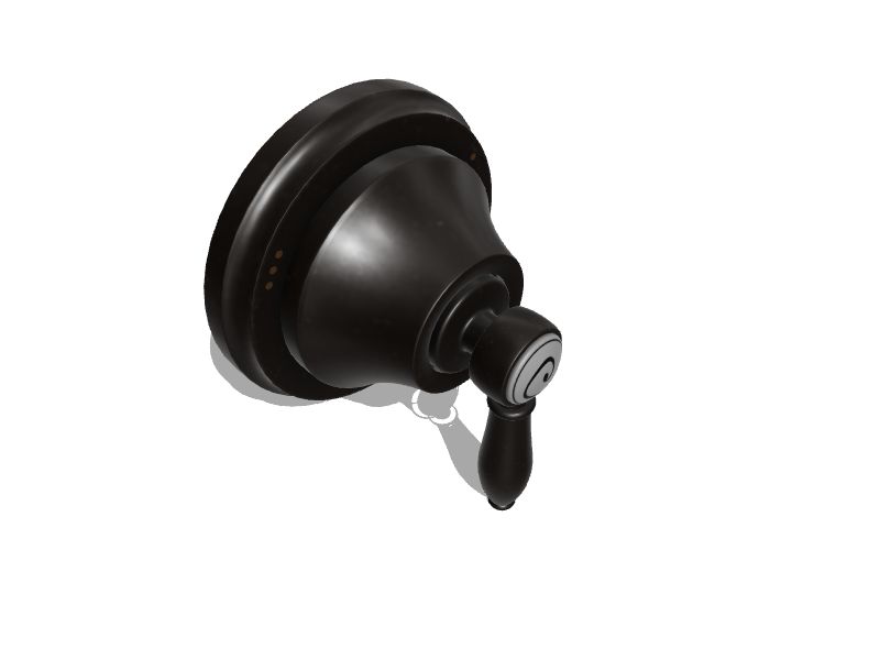 Moen Oil Rubbed Bronze Lever Shower Handle at