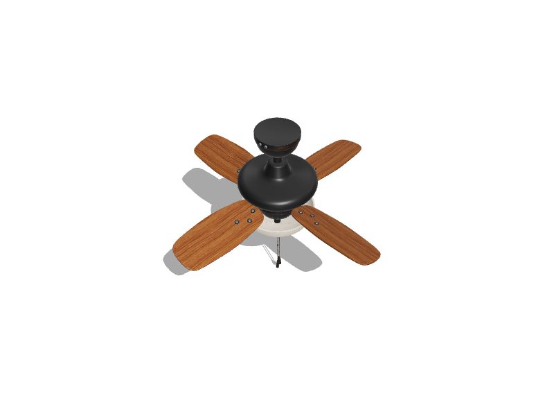 Harbor Breeze Laralyn 32in Dark OilRubbed Bronze Indoor Downrod or
