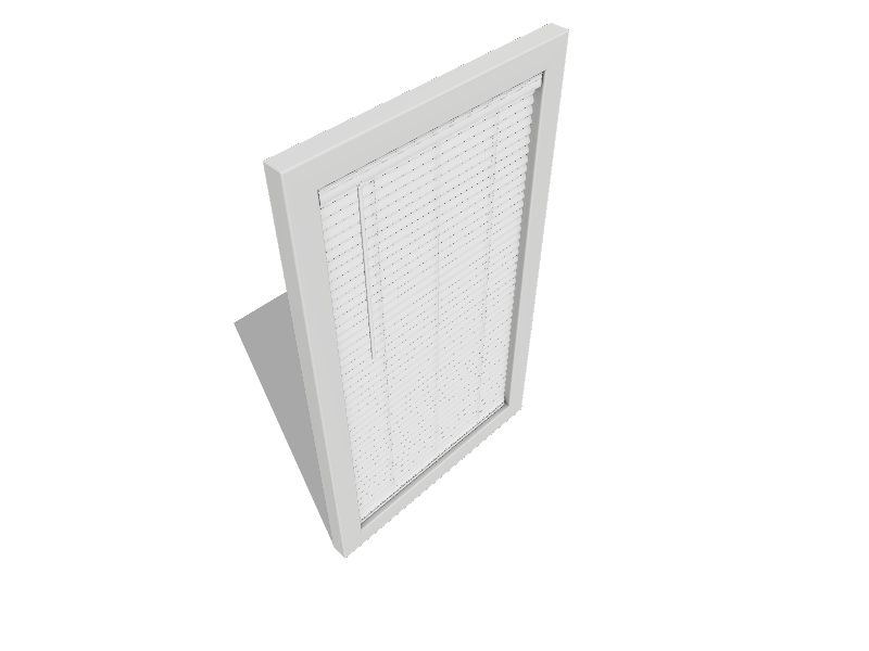 LEVOLOR Trim+Go 2-in Slat Width 35-in x 64-in Cordless White Faux Wood Room  Darkening Horizontal Blinds in the Blinds department at