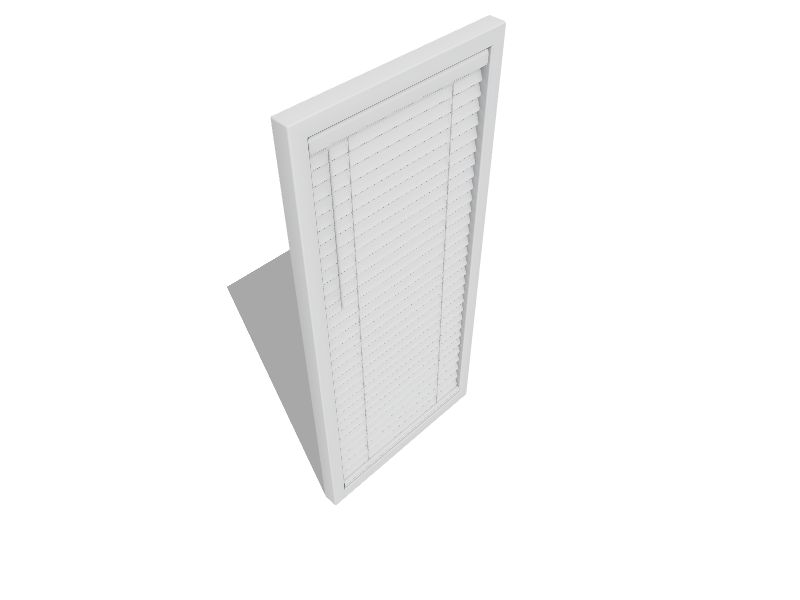 LEVOLOR Trim+Go 1in Slat Width 31in x 72in Cordless White Aluminum