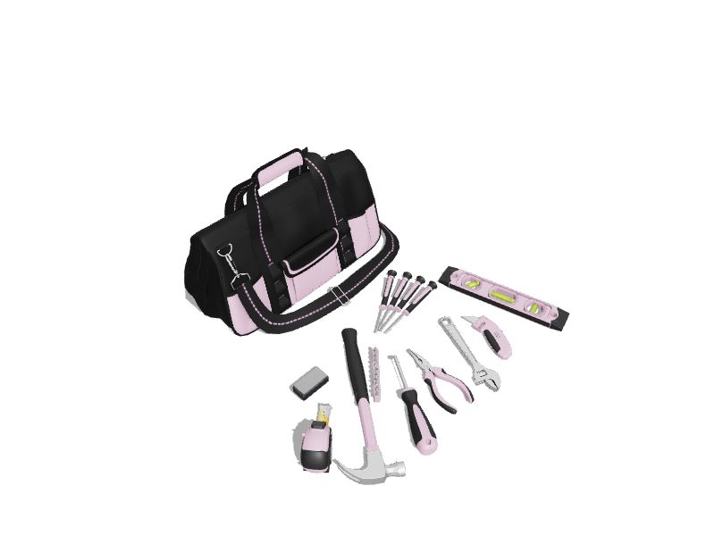 31pcs Ladies Tool Kit,lady Garden Tool Set Purple Tool Set,KL-12092