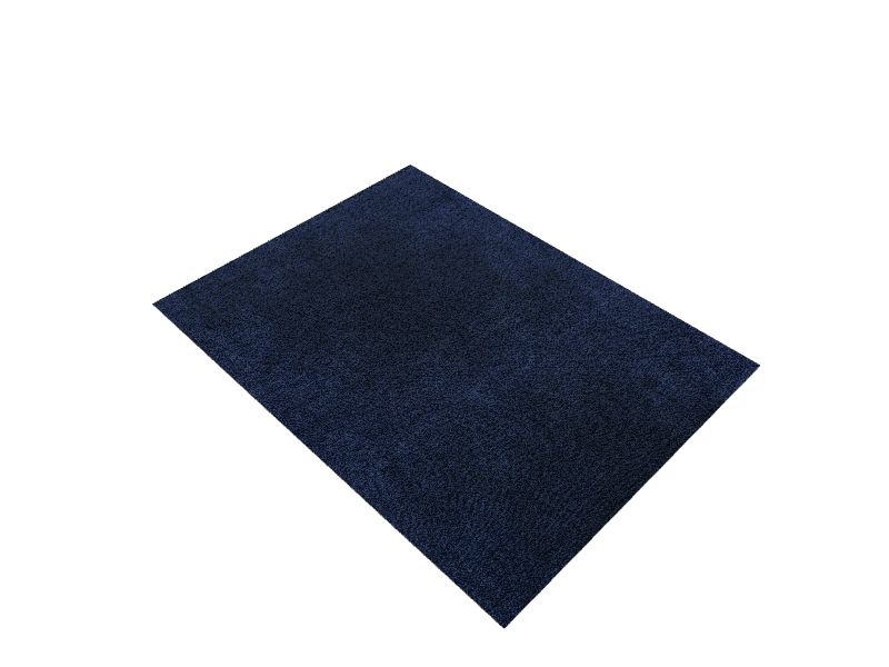 allen + roth Tately 9 x 12 Midnight Solid Area Rug at