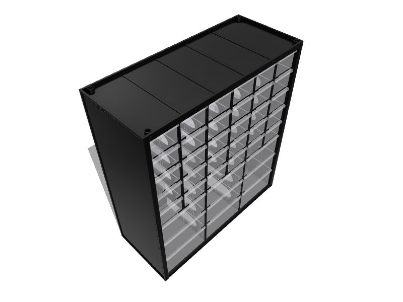 Storage Organizer, Large & Small 39 Drawer Bin Modular Storage System