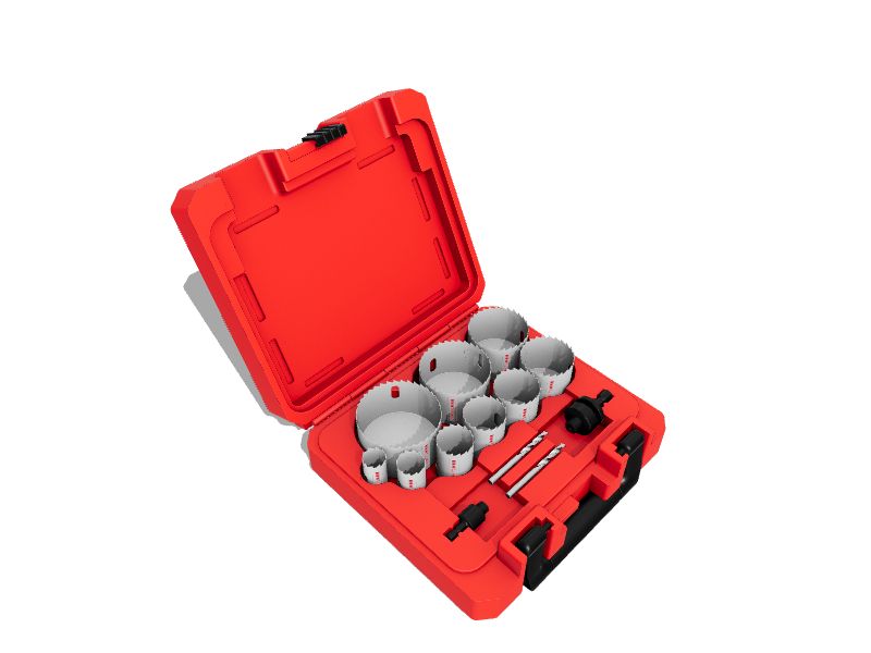 CRAFTSMAN Bi metal Arbored Hole Saw Set 13 Piece with Hard Case