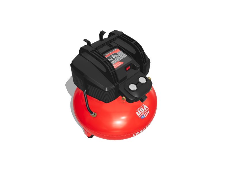 CRAFTSMAN 6-Gallons Portable 150 PSI Pancake Air Compressor in the Air  Compressors department at 