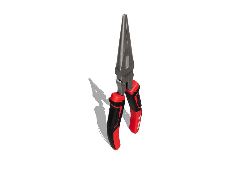 Steelman 8-Inch Long Needle Nose Pliers With Wire Cutter – Steelman Tools