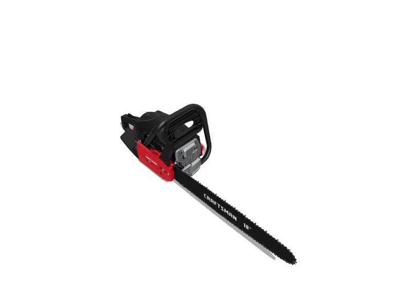 CRAFTSMAN 18-in 42-cc 2-Cycle Gas Chainsaw in the Gas Chainsaws department  at 