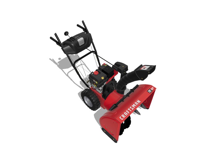 CRAFTSMAN SB450 26in Twostage Selfpropelled Gas Snow Blower in the
