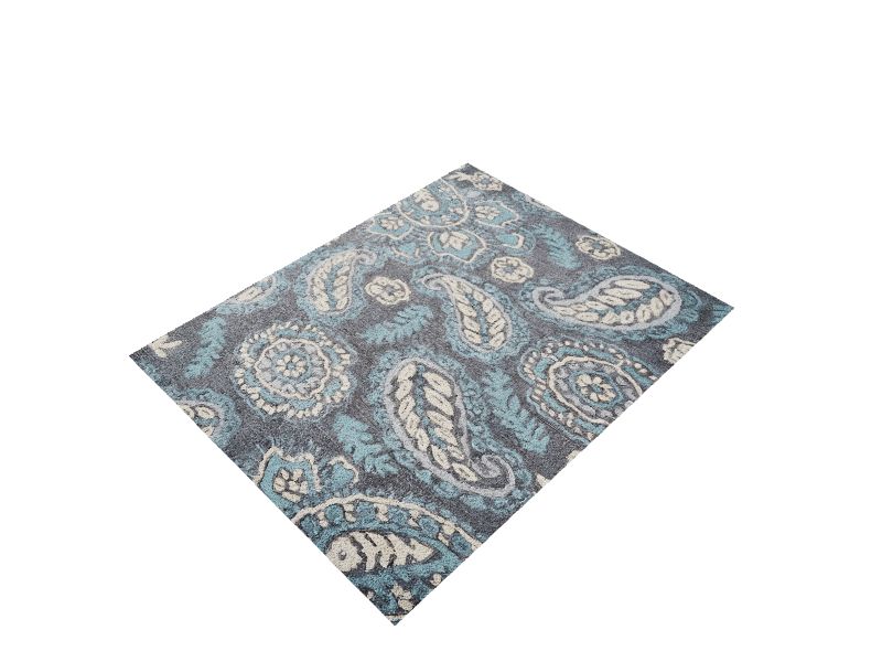 allen + roth 8 X 10 (ft) Curacoa Indoor/Outdoor Floral/Botanical Area ...