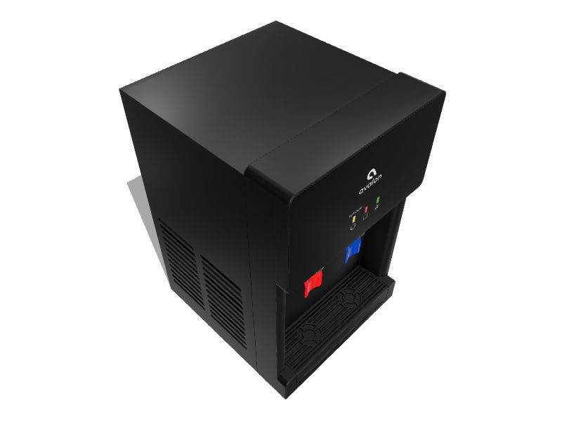 Avalon Black Fountain Cold and Hot Water Cooler in the Water Coolers